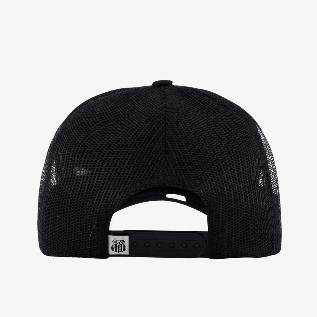 Boné Santos Trucker Preto e Branco - imagem 3