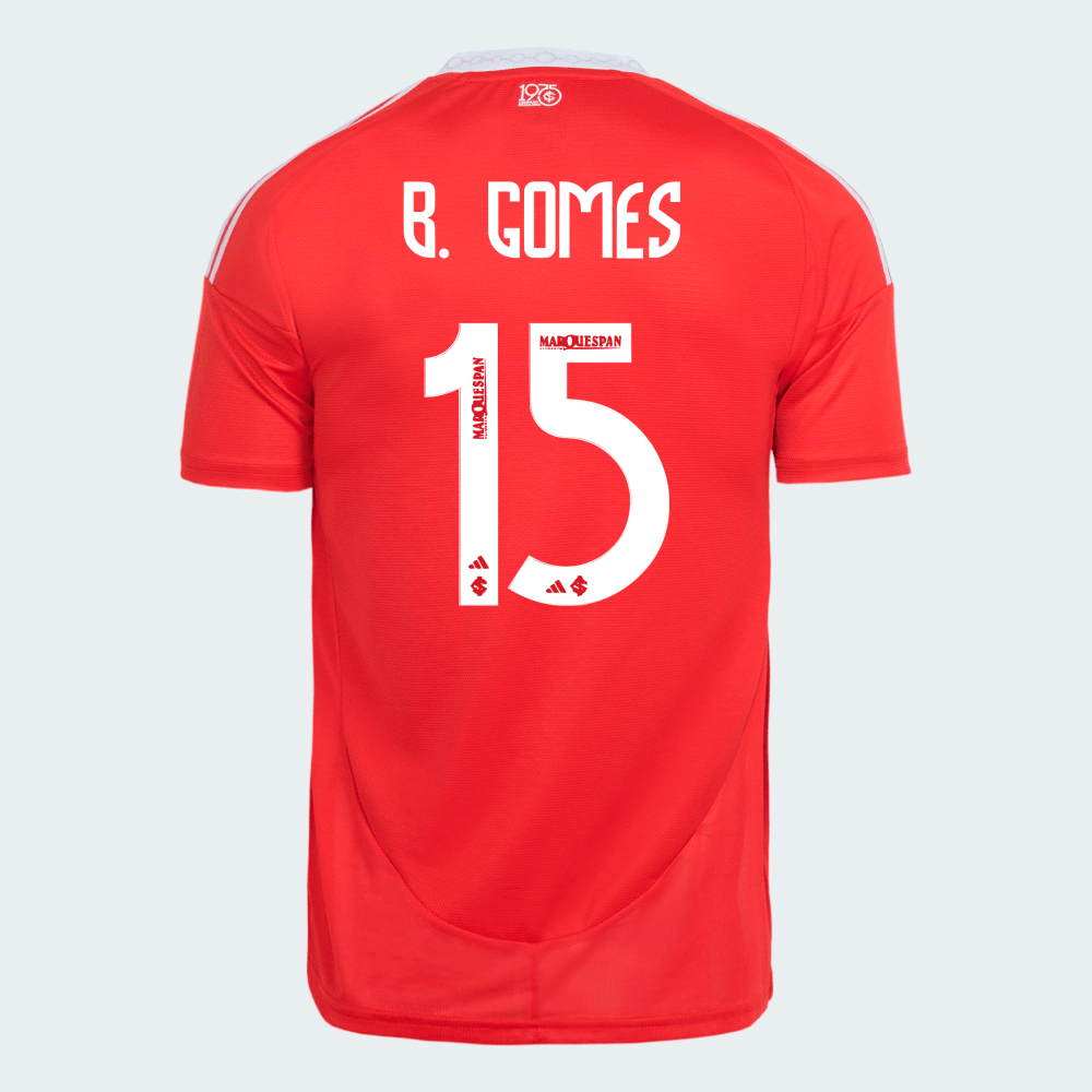 Camisa Adidas Internacional 2025/26 I - B. Gomes N° 15 - imagem 1