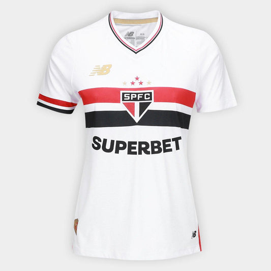 Camisa Feminina New Balance São Paulo 2025/26 I - imagem 1
