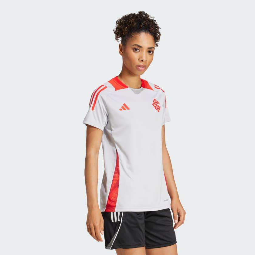 Camisa Feminina Treino Adidas Internacional 2024 Tiro - imagem 4