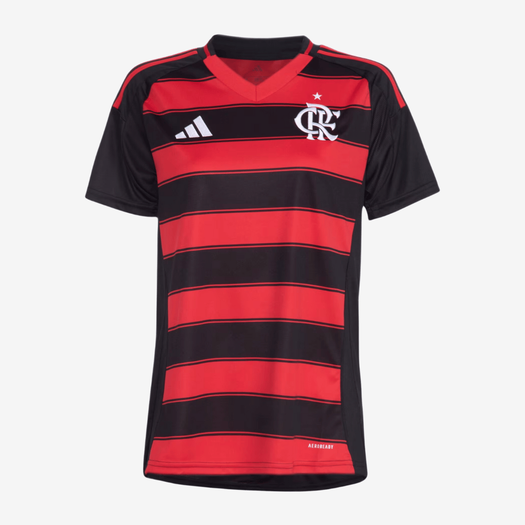 Camisa Feminina Adidas Flamengo 2025/26 I - imagem 1