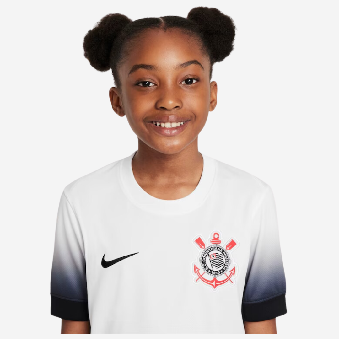 Camisa Infantil Nike Corinthians 2024/25 I Torcedor - imagem 2