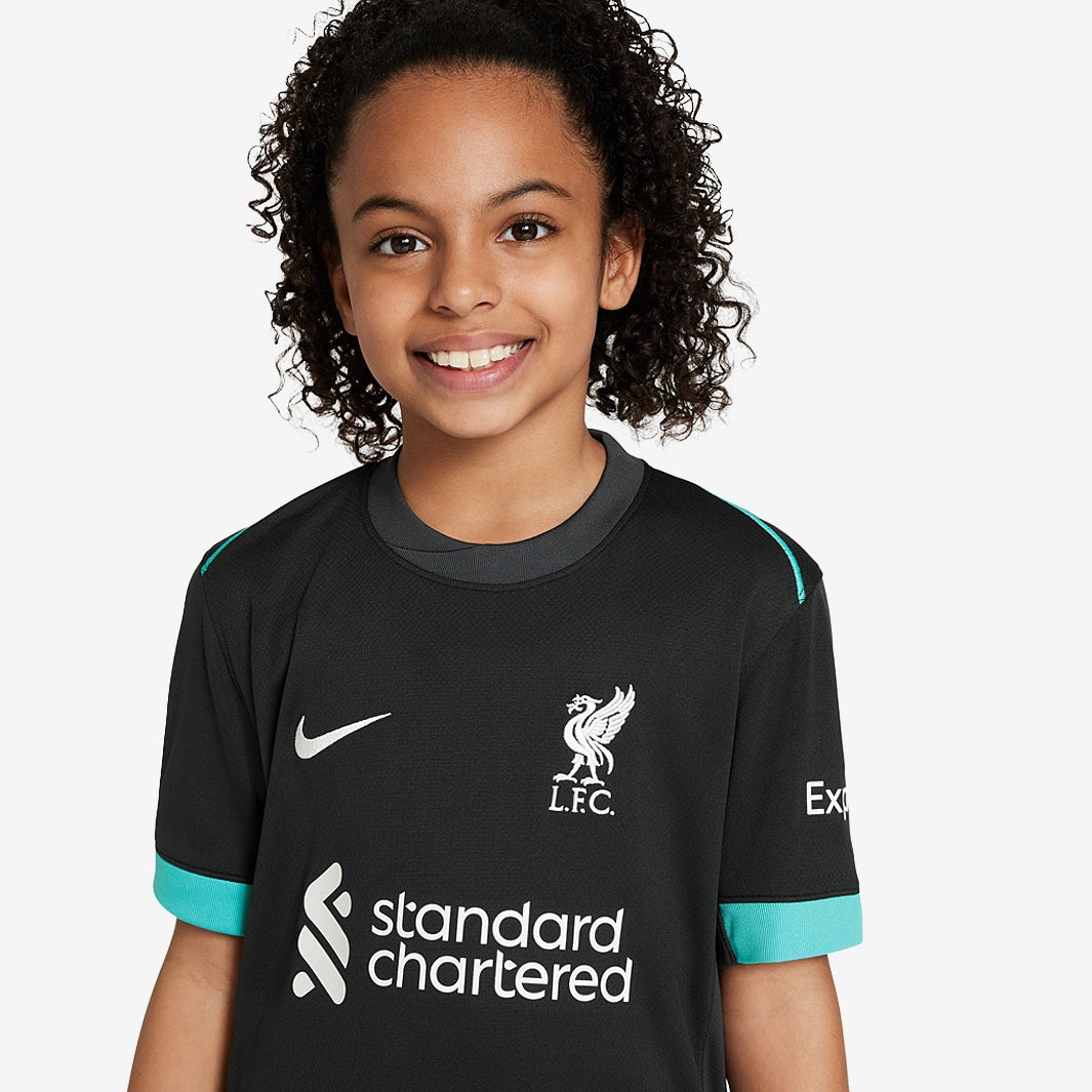 Camisa Kids Nike Liverpool FC 2024/25 II Torcedor - imagem 4