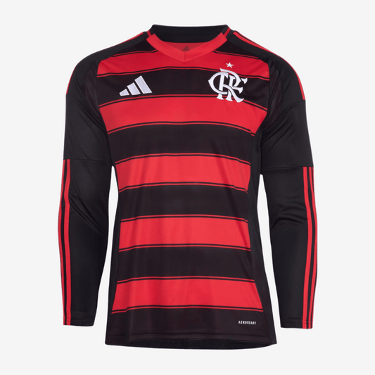 Camisa Manga Longa Adidas Flamengo 2025/26 I - imagem 1