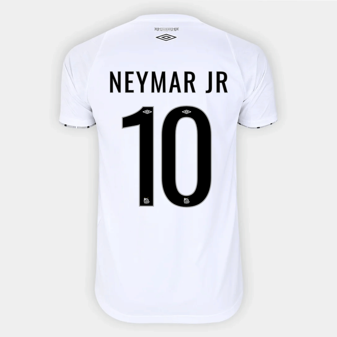 Camisa Masculina Umbro Santos 2024/25 I Neymar Jr 10 - imagem 1