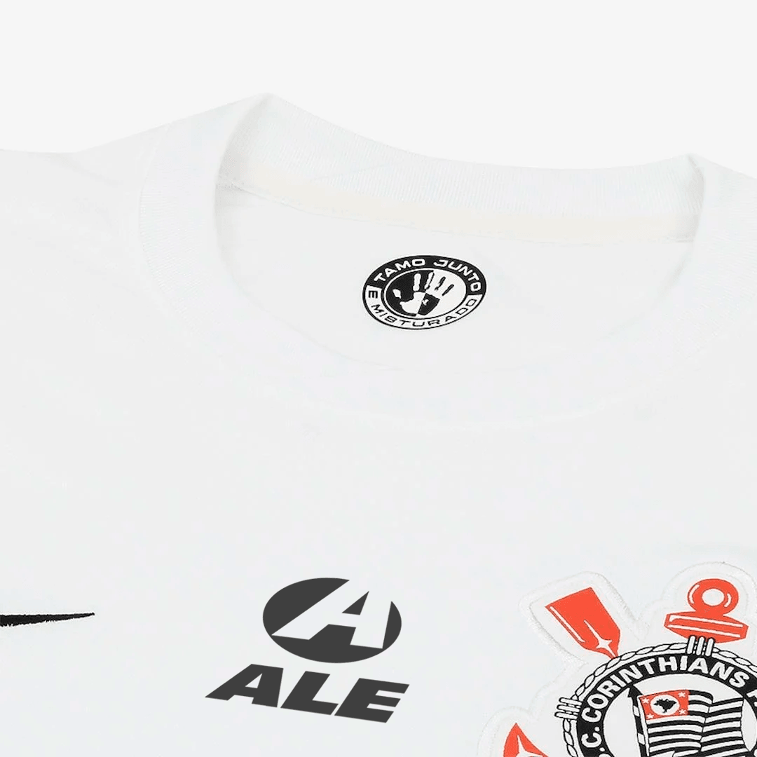 Camisa Nike Corinthians 2024/25 I Torcedor Com Patrocínios - imagem 3
