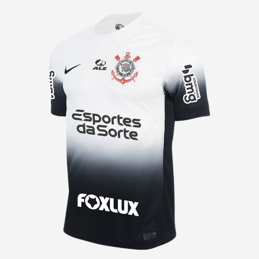 Camisa Nike Corinthians 2024/25 I Torcedor Com Patrocínios - imagem 1