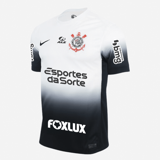Camisa Nike Corinthians 2024/25 I Torcedor Com Patrocínios - imagem 1