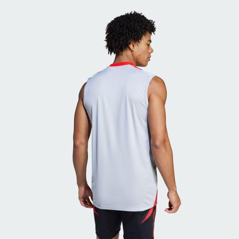 Camisa Treino Sem Mangas Adidas Internacional 2024 Tiro - imagem 3