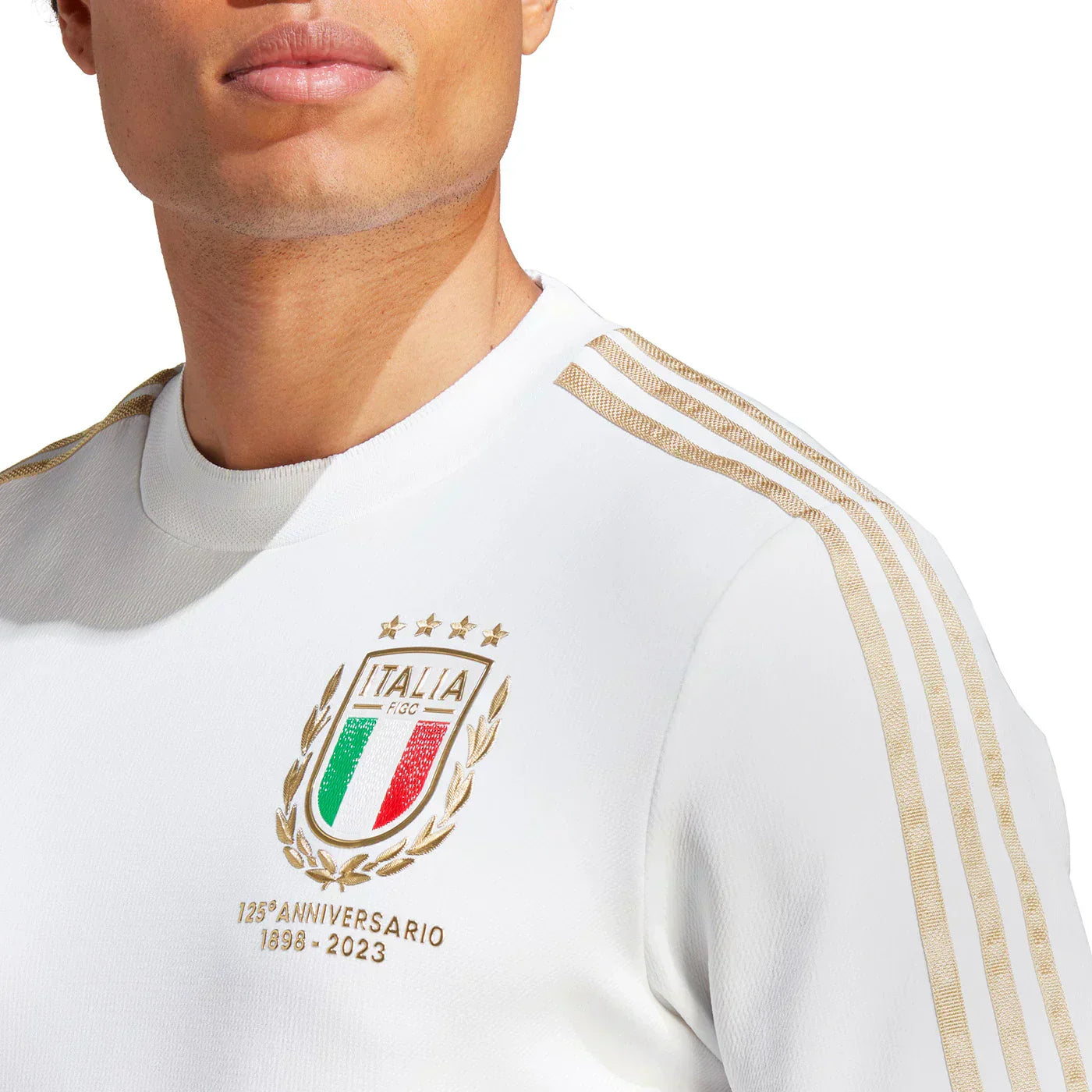 Camisa Adidas Itália 125th Anniversary - imagem 5