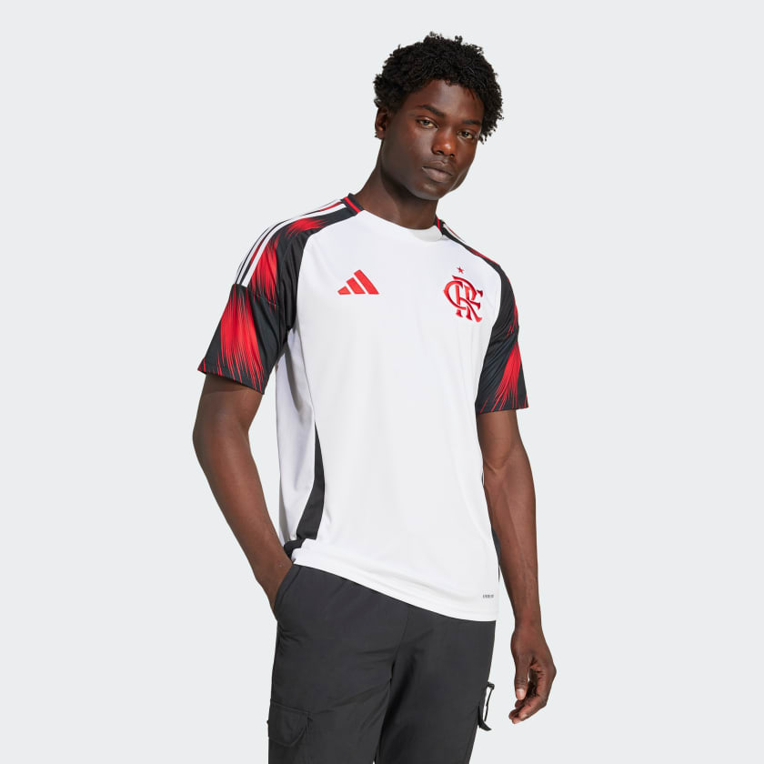 Camisa Adidas Flamengo 2025/26 II DE L. ARAÚJO N° 7 - imagem 7