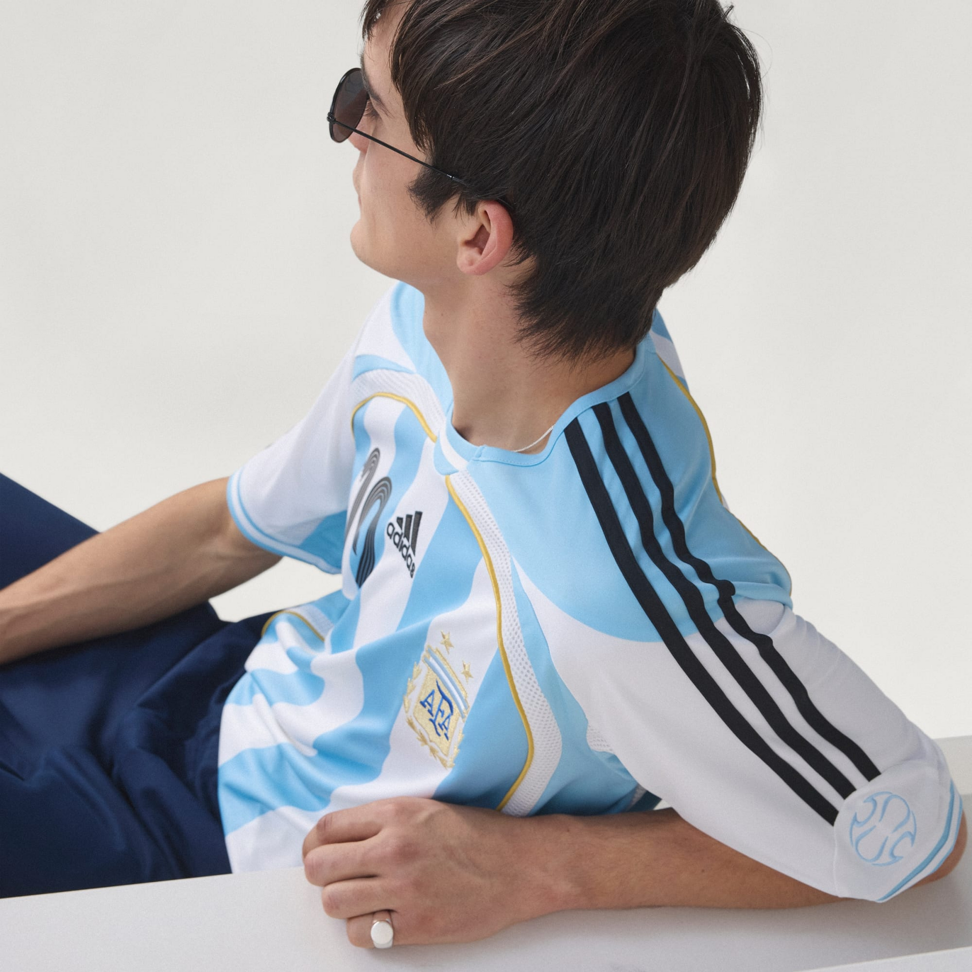 Camisa I Messi Argentina 2006 - imagem 6