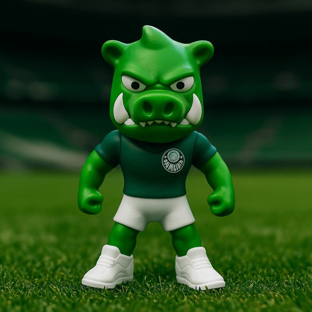 Mascote do Palmeiras - Porco - imagem 3