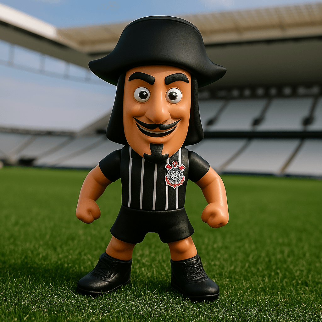 Mascote Corinthians - O Mosqueteiro Camisa 1 - imagem 4