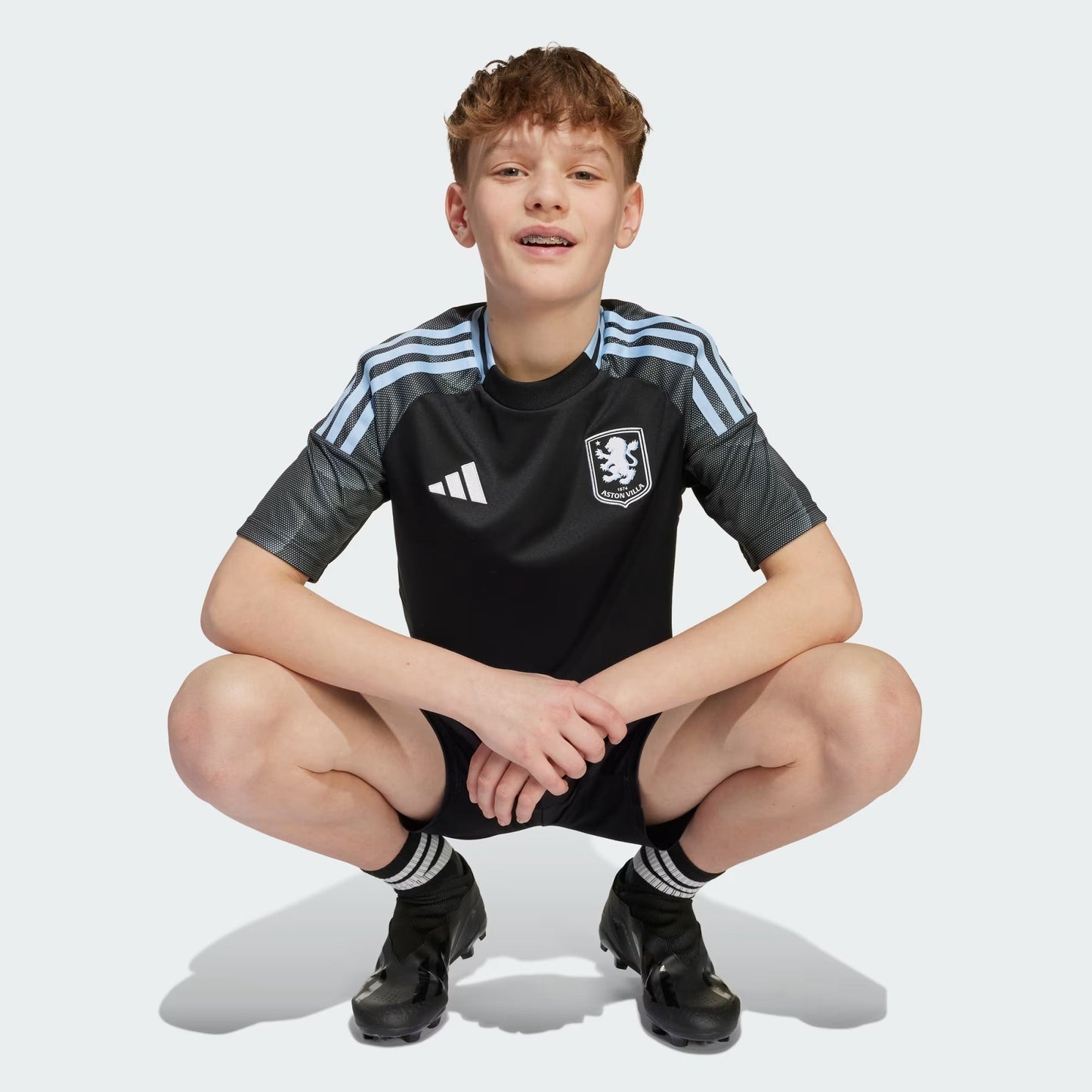 Conjunto Infantil Adidas Aston Villa 2025/26 II - imagem 7