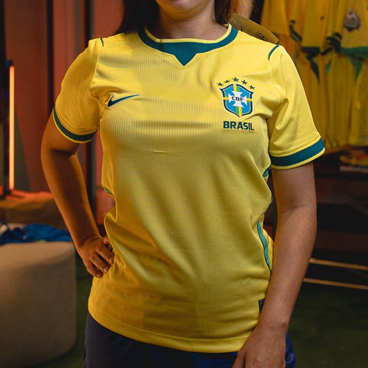 Camisa Feminina Brasil 2026/27 I [PRONTA ENTREGA] - imagem 1