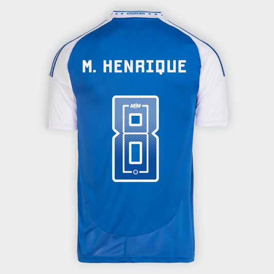 Camisa Adidas Cruzeiro 2025/26 I M. HENRIQUE N° 8 - imagem 1