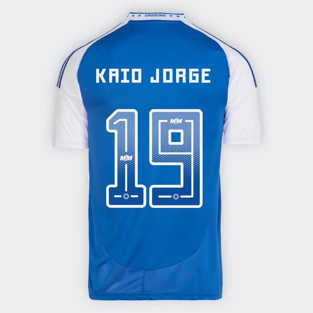 Camisa Adidas Cruzeiro 2025/26 I KAIO JORGE N° 19 - imagem 1