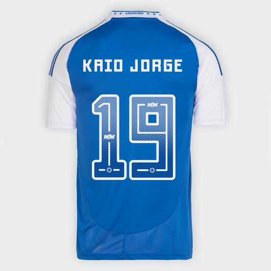 Camisa Adidas Cruzeiro 2025/26 I KAIO JORGE N° 19 - imagem 1