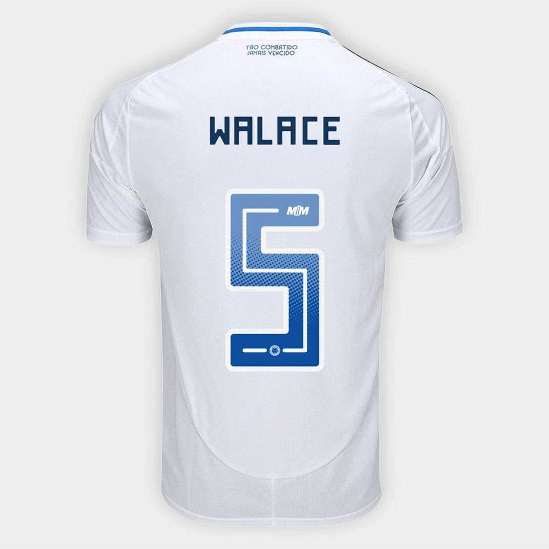 Camisa Adidas Cruzeiro 2025/26 II WALACE N° 5 - imagem 1