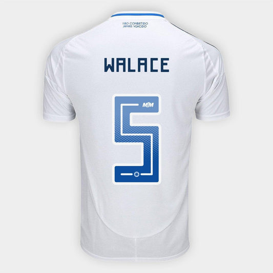 Camisa Adidas Cruzeiro 2025/26 II WALACE N° 5 - imagem 1