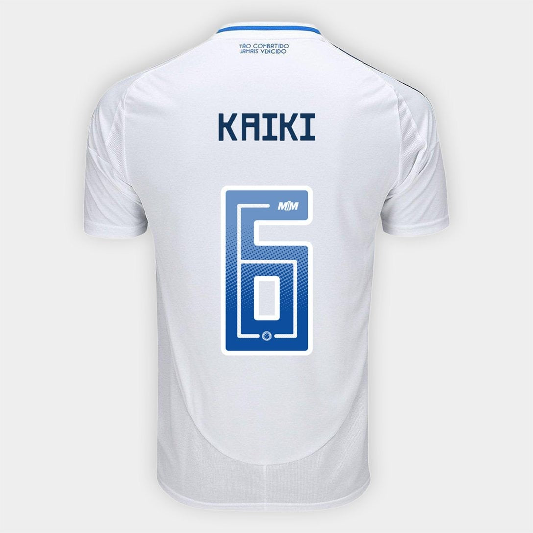 Camisa Adidas Cruzeiro 2025/26 II KAIKI N° 6 - imagem 1