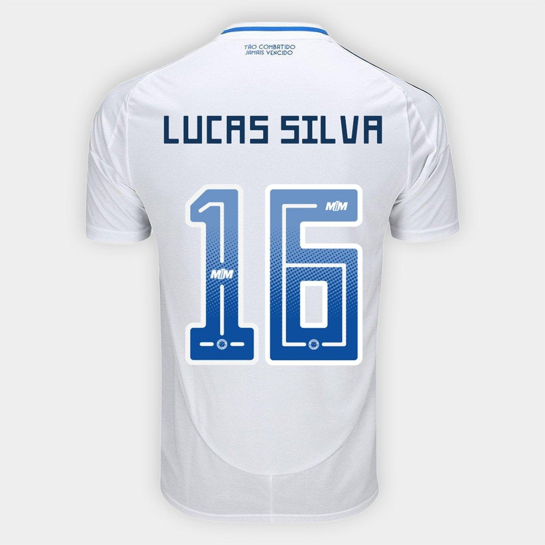Camisa Adidas Cruzeiro 2025/26 II LUCAS SILVA N° 16 - imagem 1
