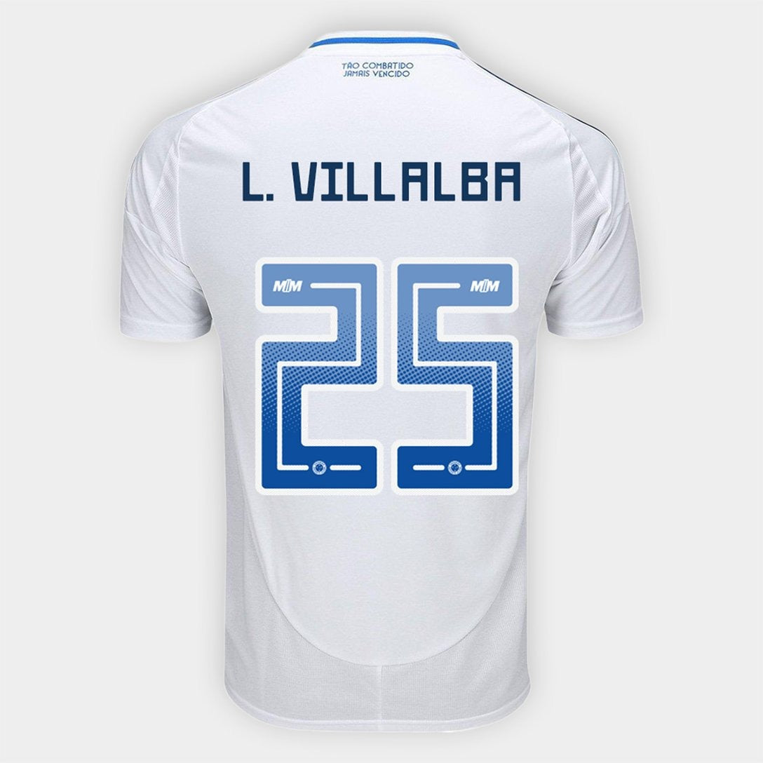 Camisa Adidas Cruzeiro 2025/26 II l. VILLALBA N° 25 - imagem 1
