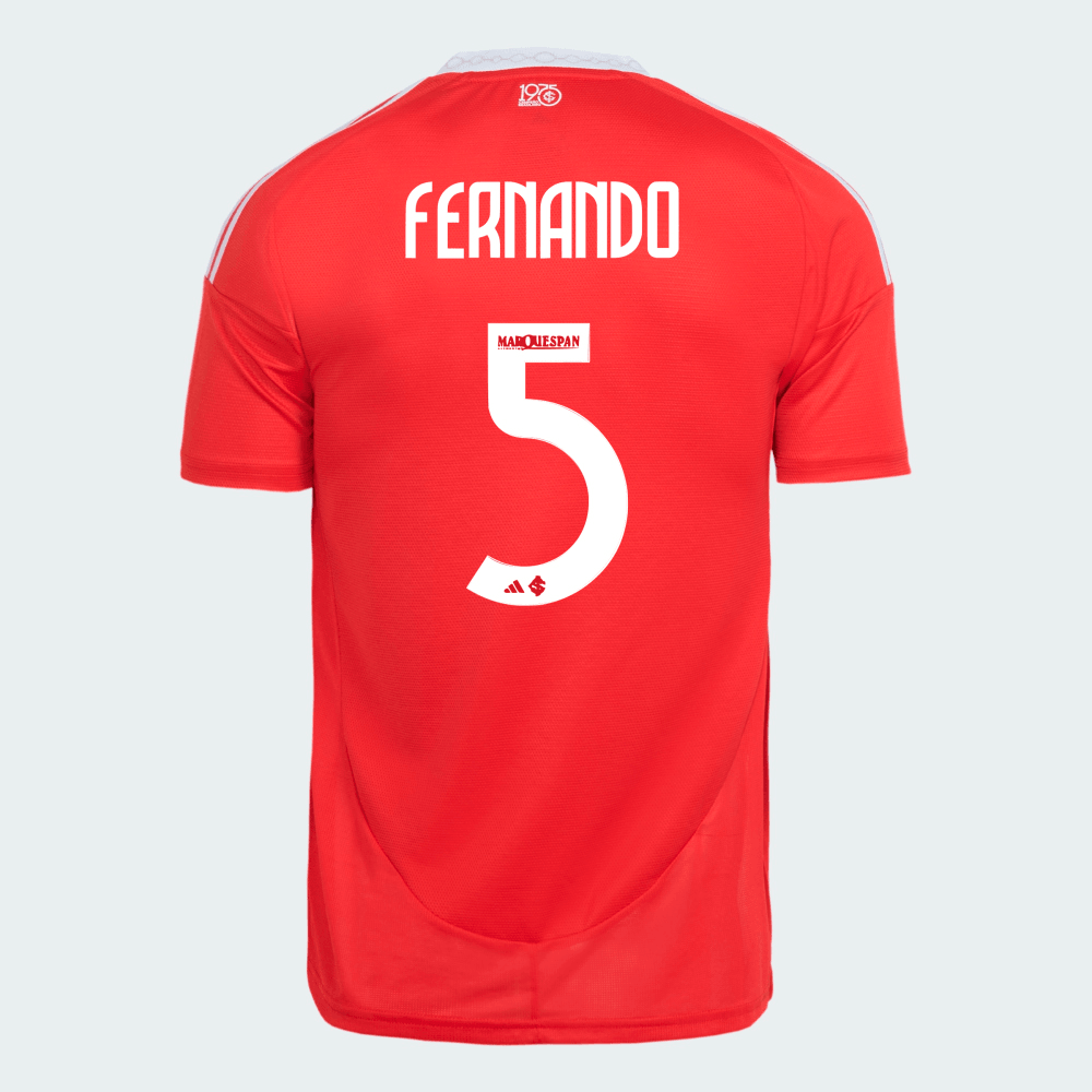 Camisa Adidas Internacional 2025/26 I - Fernando N° 5 - imagem 1
