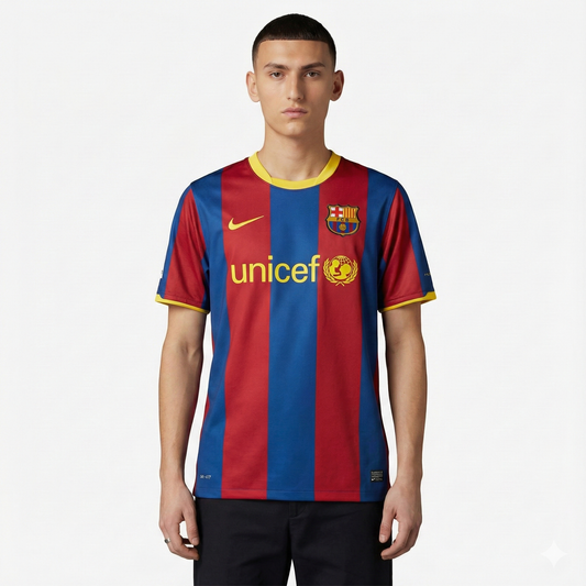 Camisa Retrô Barcelona 2010/11 I - imagem 1