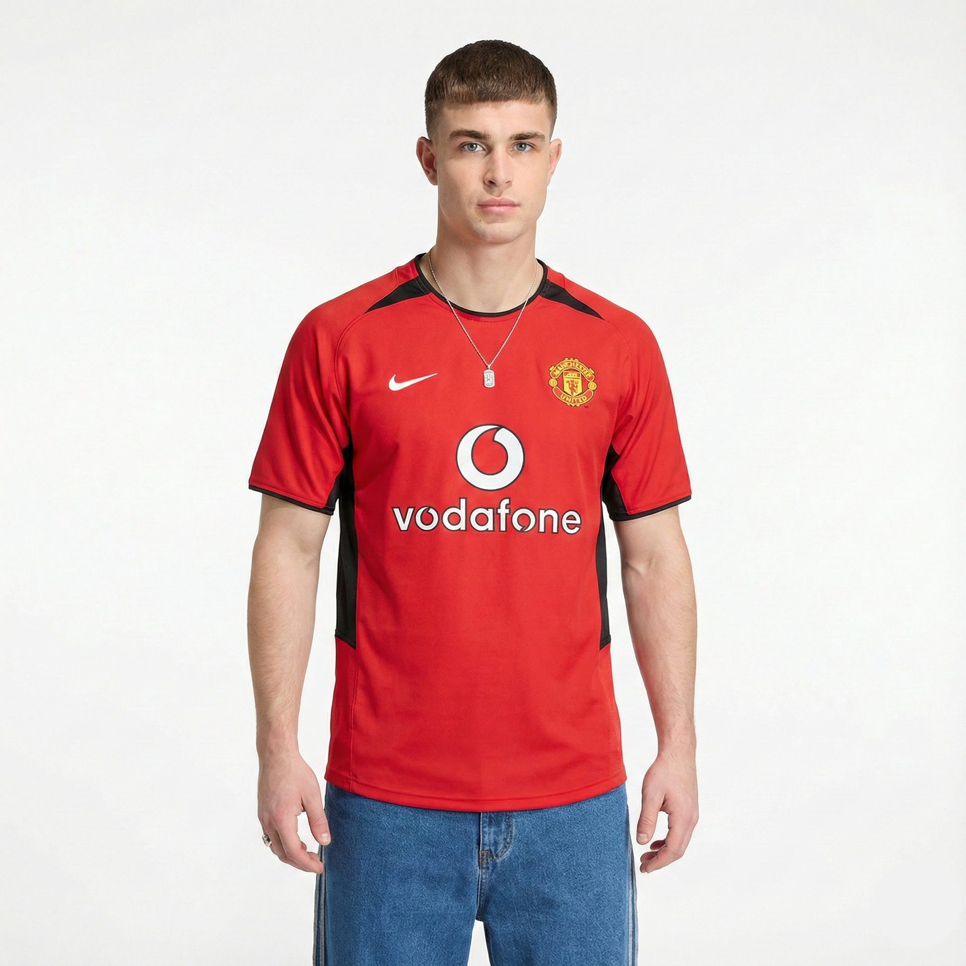 Camisa Retrô Manchester United 2002/04 I - imagem 1