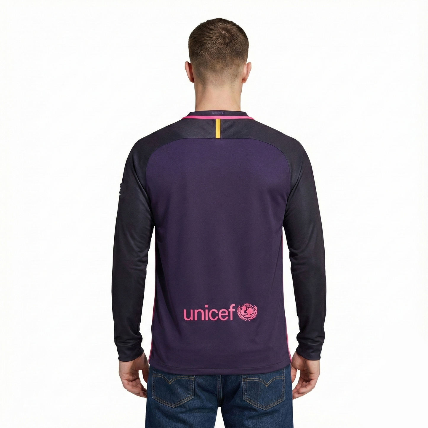 Camisa Retrô Barcelona 2016/17 I Manga Longa - imagem 2