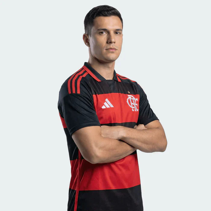 Camisa Adidas Flamengo 2026/27I LÉO PEREIRA N° 4 - imagem 3