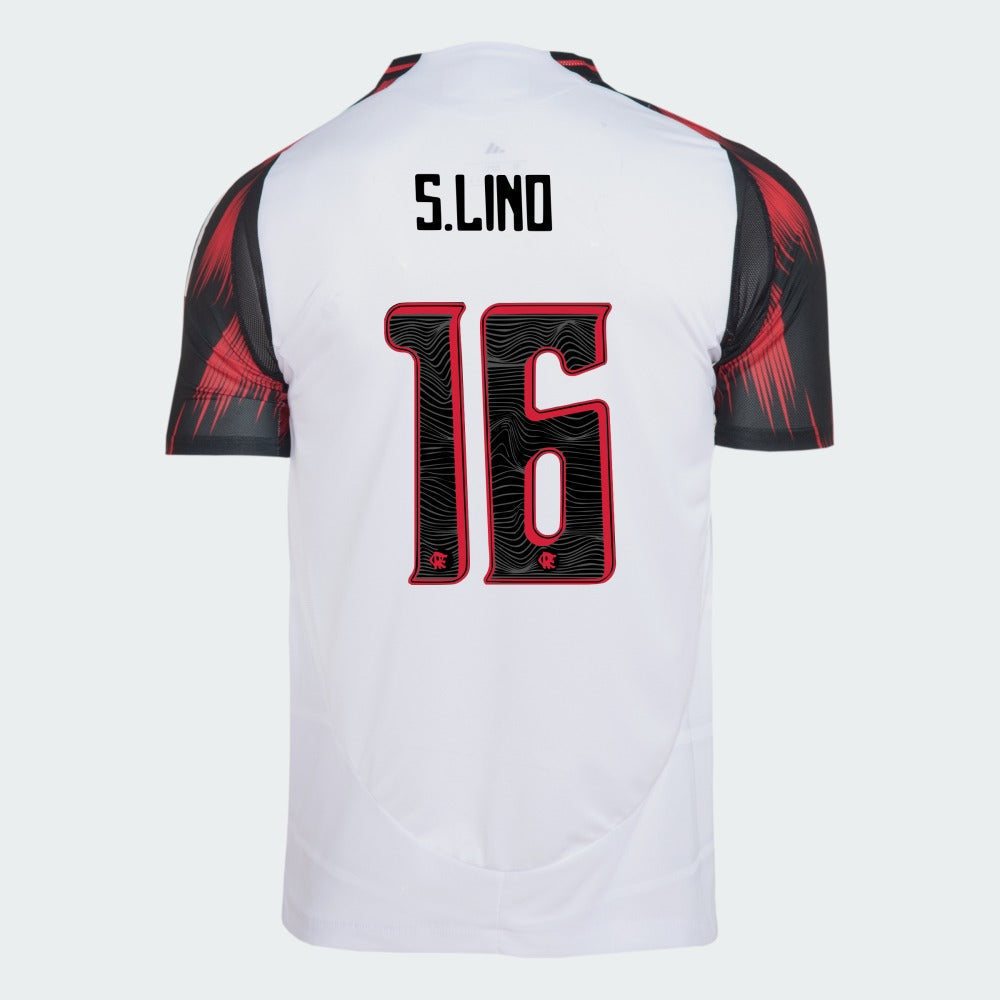 Camisa Adidas Flamengo 2025/26 II S. LINO N° 16 - imagem 1