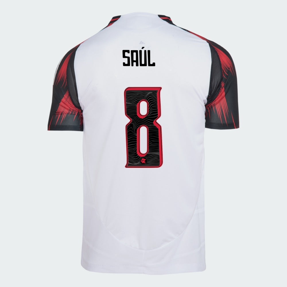 Camisa Adidas Flamengo 2025/26 II SAÚL N° 8 - imagem 1