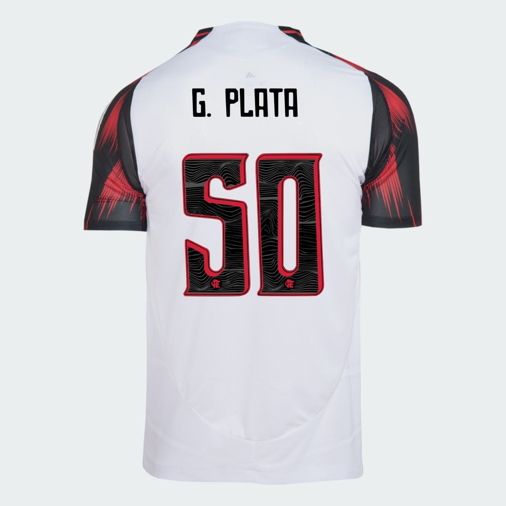 Camisa Adidas Flamengo 2025/26 II G. PLATA N° 50 - imagem 1