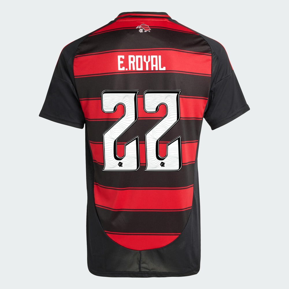 Camisa Adidas Flamengo 2025/26 I E. ROYAL N° 22 - imagem 1
