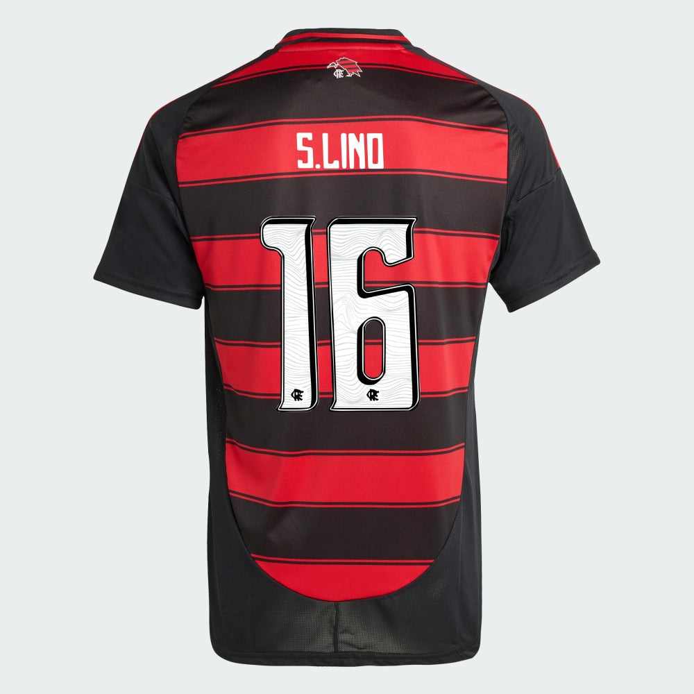 Camisa Adidas Flamengo 2025/26 I S. LINO N° 16 - imagem 1