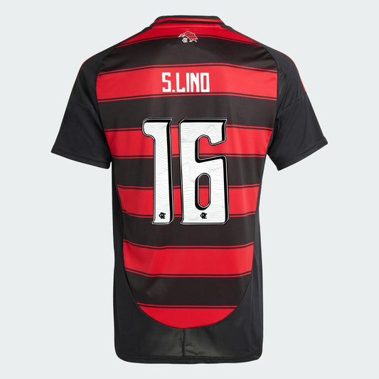 Camisa Adidas Flamengo 2025/26 I S. LINO N° 16 - imagem 1