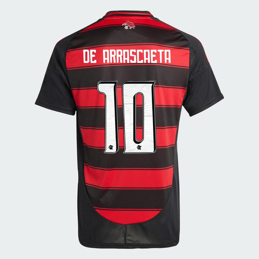 Camisa Adidas Flamengo 2025/26 I DE ARRASCAETA N° 10 - imagem 1
