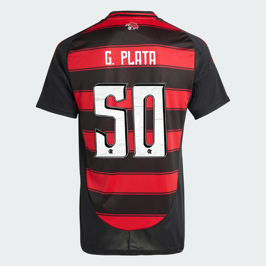 Camisa Adidas Flamengo 2025/26 I G PLATA N° 50 - imagem 1