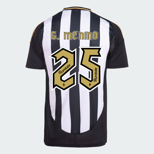 Camisa Adidas Atlético Mineiro 2025/26 I G. MENINO N° 25 - imagem 1