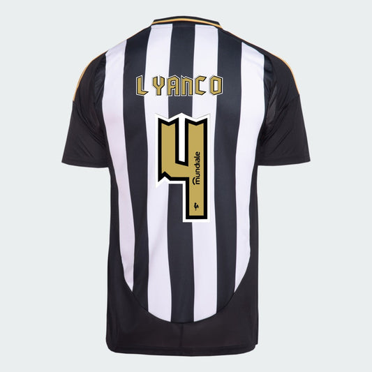 Camisa Adidas Atlético Mineiro 2025/26 I LYANCO N° 4 - imagem 1