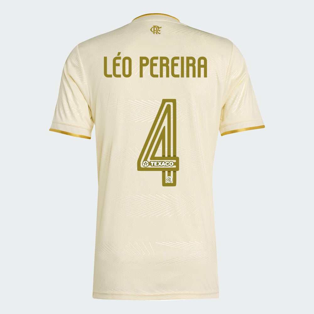 Camisa Adidas Flamengo 2025/26 III Léo Pereira N° 4 - imagem 1