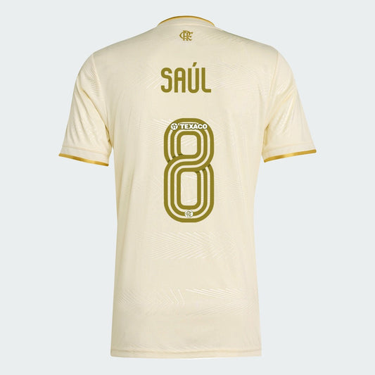 Camisa Adidas Flamengo 2025/26 III SAÚL N° 8 - imagem 1