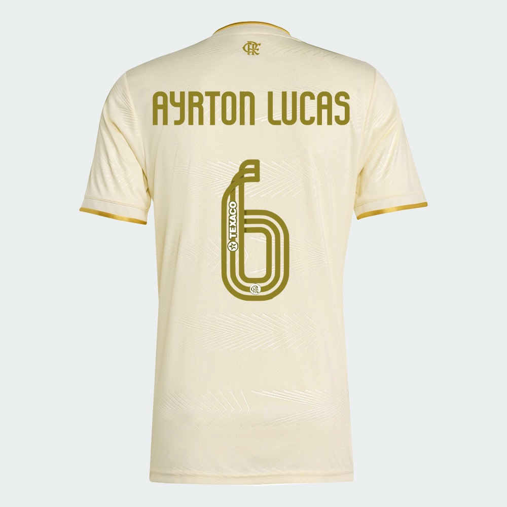 Camisa Adidas Flamengo 2025/26 III AYRTON LUCAS N° 6 - imagem 1