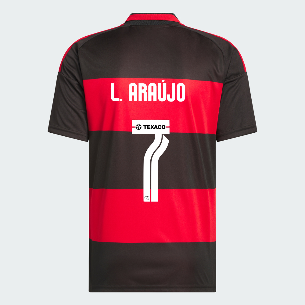 Camisa Adidas Flamengo 2026/27 I L. ARAÚJO N° 7 - imagem 1