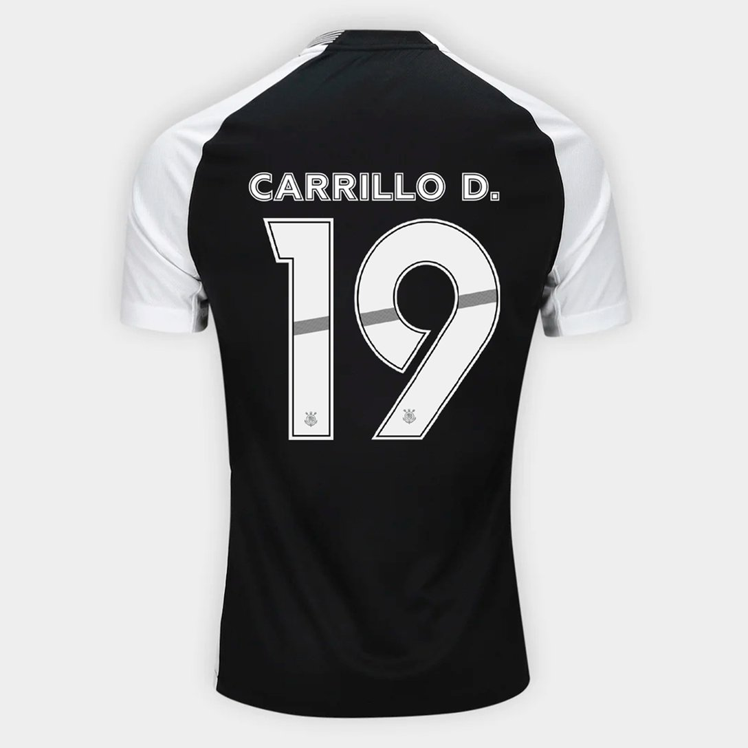 Camisa Corinthians 2025/26 II CARRILLO D. N° 19 - imagem 1