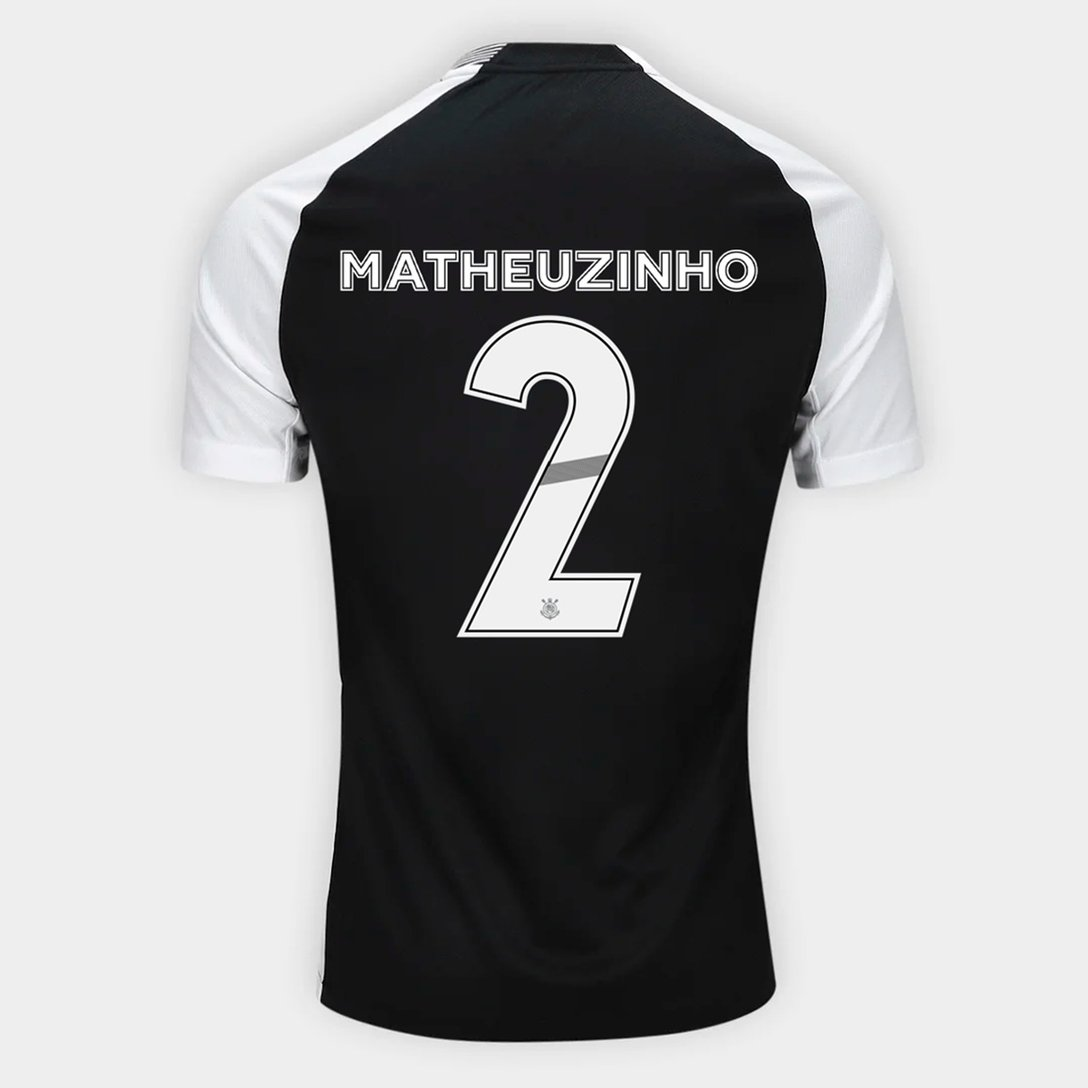 Camisa Corinthians 2025/26 II MATHEUZINHO N° 2 - imagem 1
