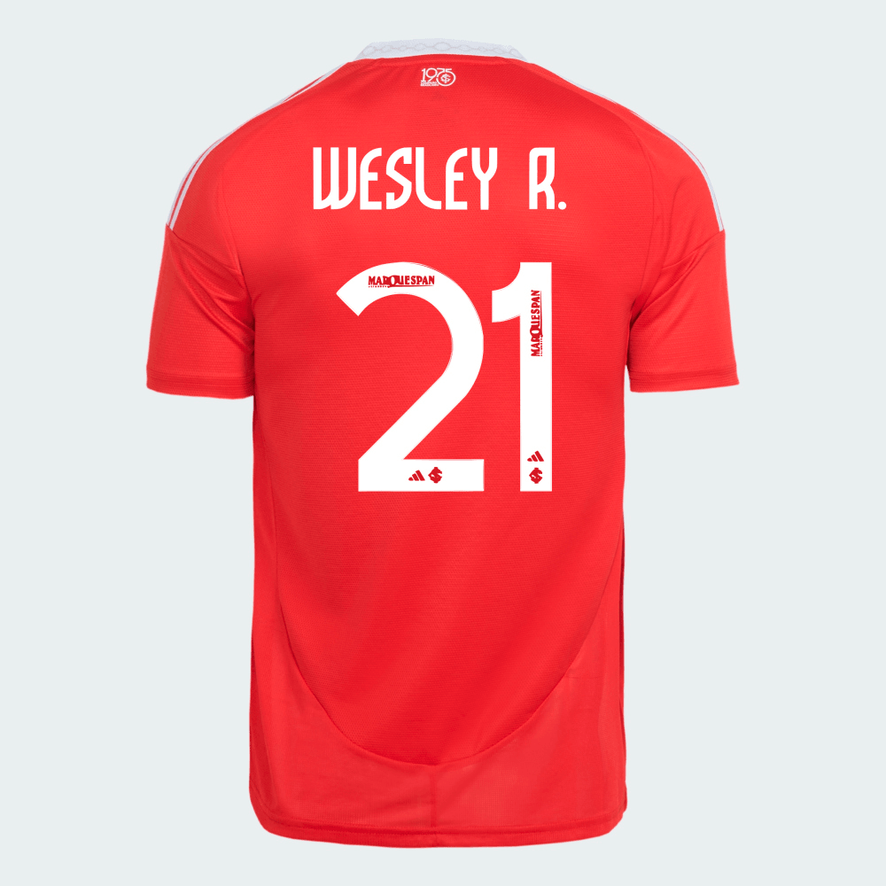 Camisa Adidas Internacional 2025/26 I - Wesley R. N° 21 - imagem 1